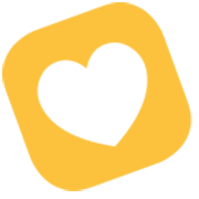 coeur jaune